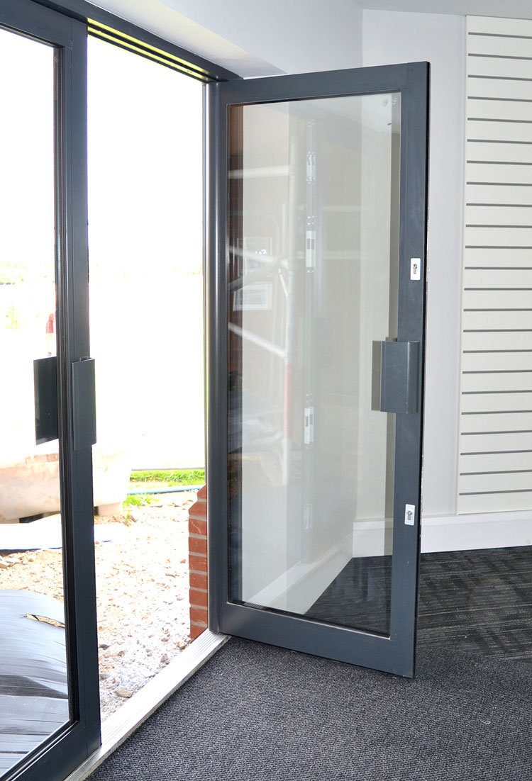 Buy Office Aluminium Glass Door from Manufacturer & Wholeseller at Best Price