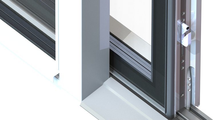 Aluminum Window Section