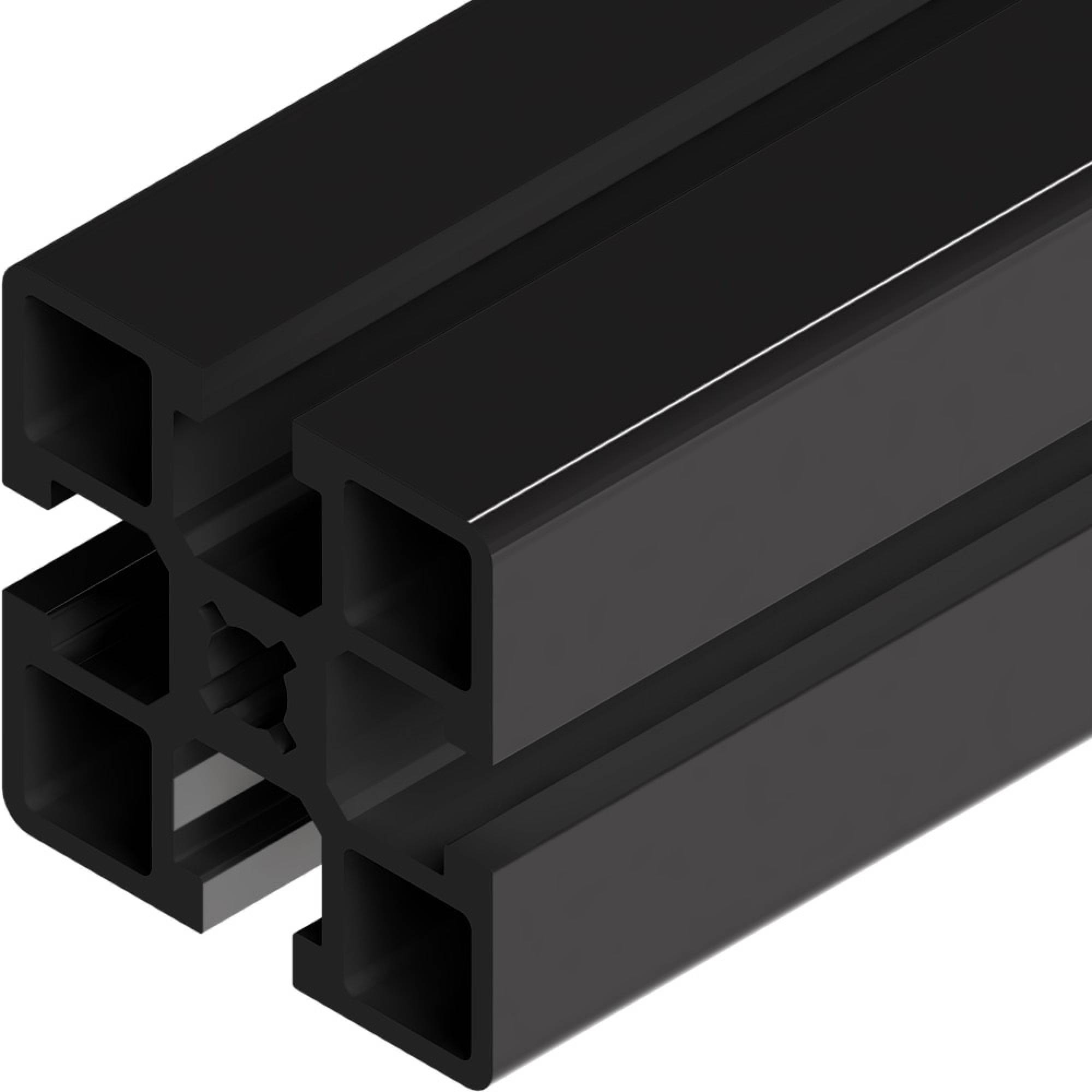 Black Aluminium Profile