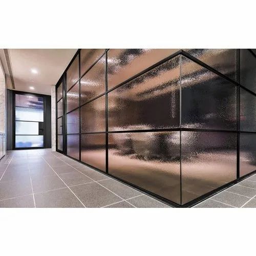 2580B Wide Glaze Aluminum Glass Office Partitions