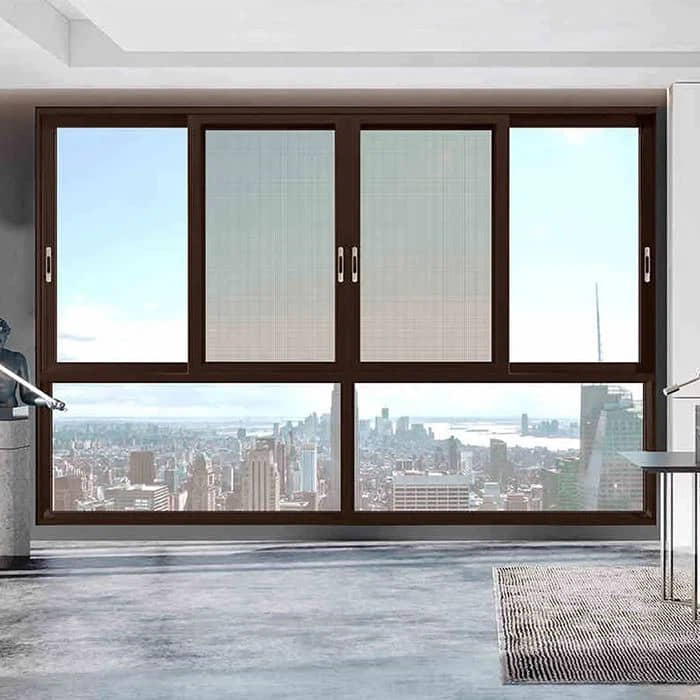 Aluminum Sliding Window, Model: Glass Tech 101