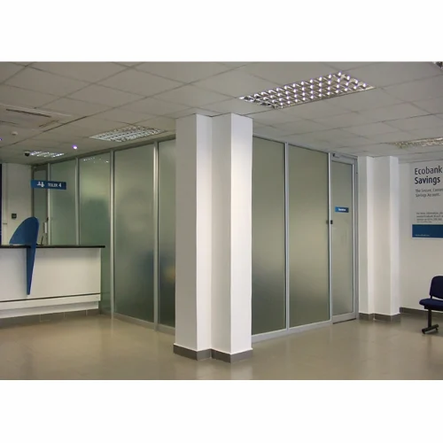 Acoustic Aluminum Glazing Partition