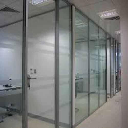 Aluminum / Glass/Particle Board Modular Office Partition