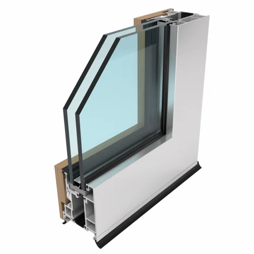 Triple Glazed Aluminium Section