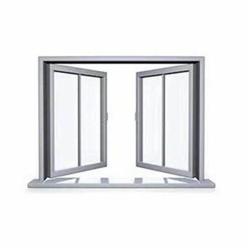 White Aluminium Home Window, Size: Medium