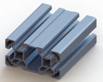 Aluminium Strut Profile 40x80L With 10mm slot