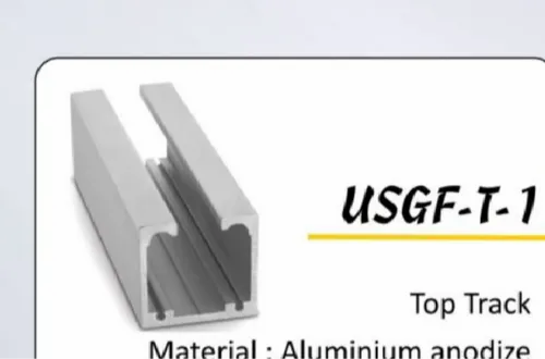 Aluminium Anodized Top Track, Packaging Type: Box