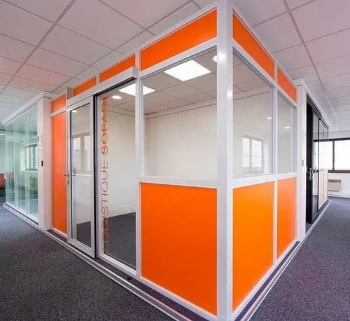 Aluminium Partition Panel, For Industrial, Thickness: 3-6mm