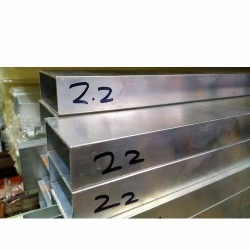 Square Aluminium Aluminum Box Section, Grade Series: 22, 2.2