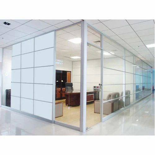 Aluminium & Glass Rectangular Partition