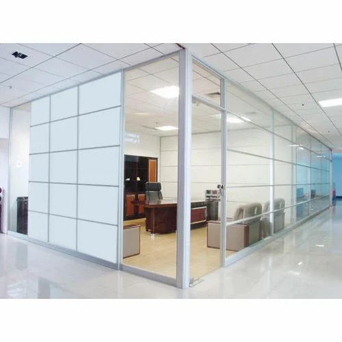 Sliding Aluminum Glass Office Partitions