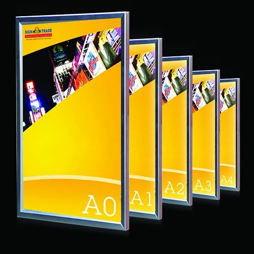 Square Aluminum LED Backlit Frame