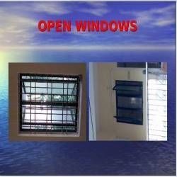 Aluminum Open Windows