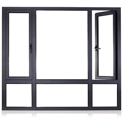 Rectangular White Aluminum Window Frame