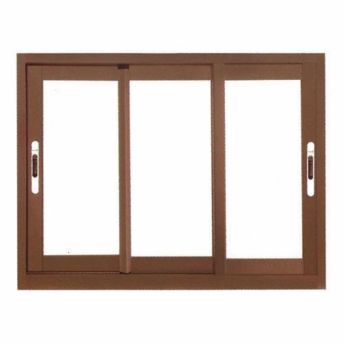 3track Aluminium Sliding Window with mesh