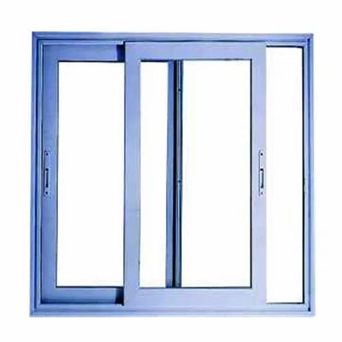 Aluminum Aluminium Glass Window, Size: 5 x 4 Feet