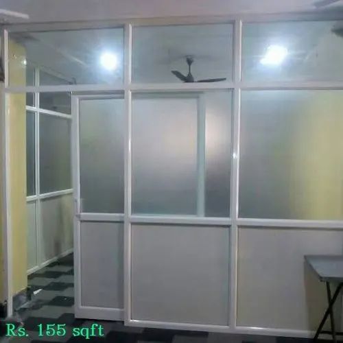 Aluminum And Glass Office Partition