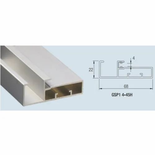 Aluminum Edge Frame Profile 45mm