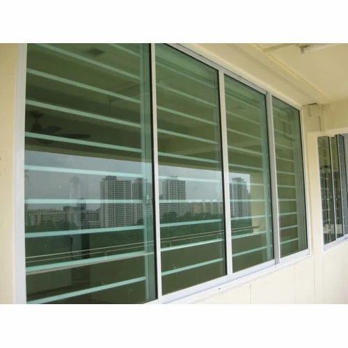 Aluminum Powder Coated Aluminium Glass Window