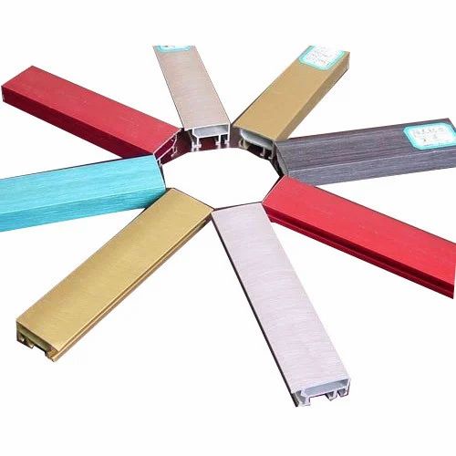 Standard Anodized Aluminium Door Section