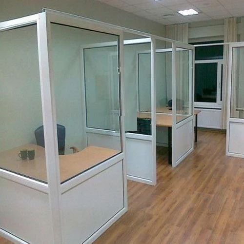 Glass,Aluminium Cabin Partition