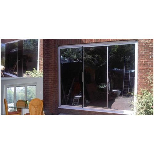 Frame Less Aluminium Window