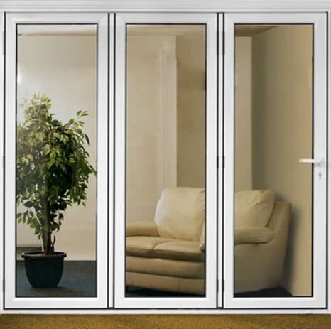 Glass & Aluminum Door Frame, Size: 6 x 3 feet