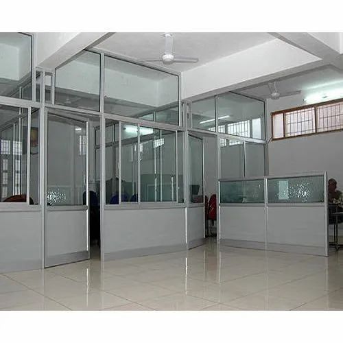 Hi-Tech Aluminum Hinged Office Partition