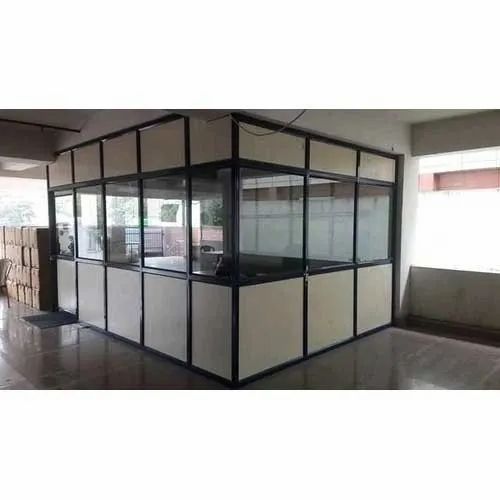 Hinged Modular Aluminium Office Partition