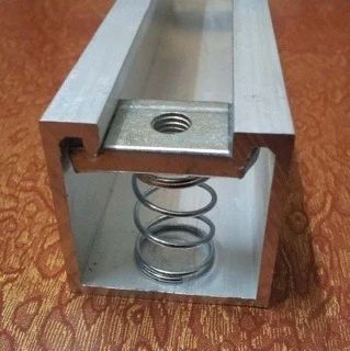 Aluminium 6063 Aluminum Unistrut C Channel