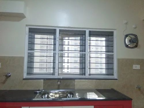 Multicolor Openable Aluminium Window Frame, Dimension/Size: 2*2