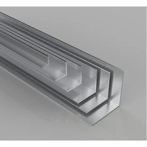 L Polished Aluminum Angle