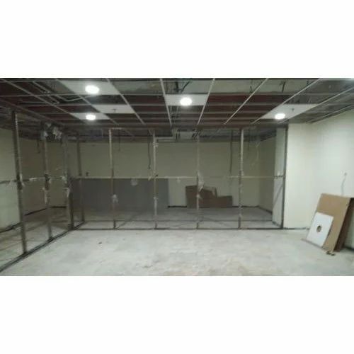 Aluminum Brown Partition Frame