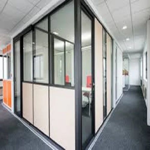 Plain Aluminium Partition