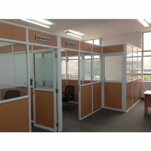 Decorative Rectangular Acoustic Office Aluminum Partition