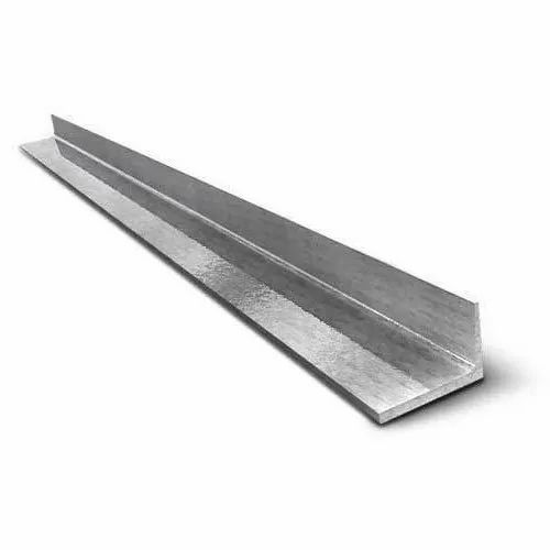 Silver Aluminium Polished Angle