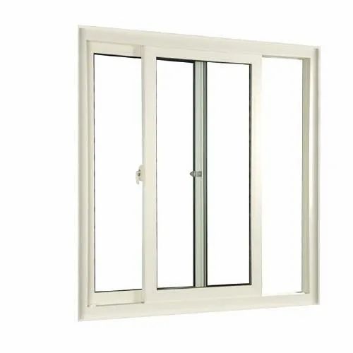 Silver Aluminium Sliding Window