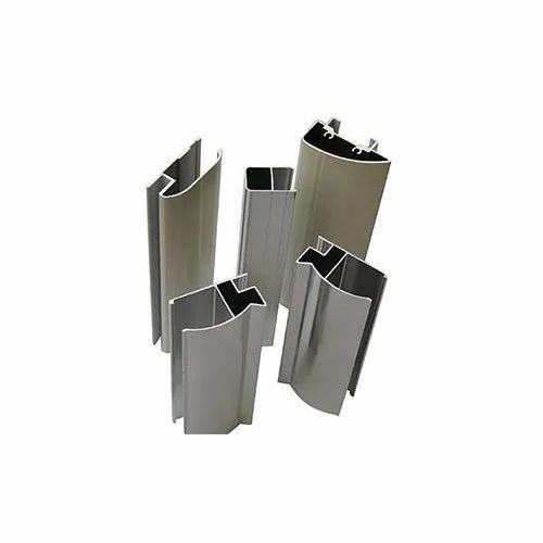 Silver Aluminum Door Section