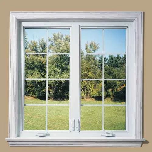 White Aluminium Glass Window