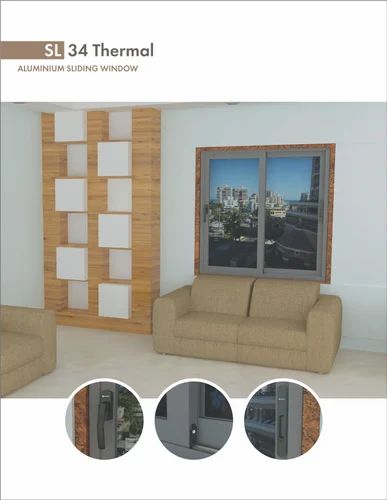 Thermal Aluminum Section Window