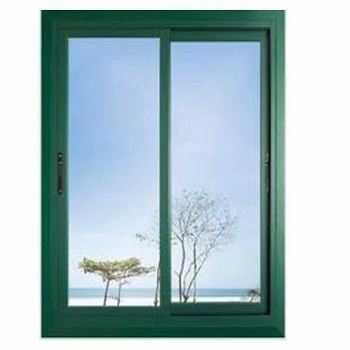 Two Track Aluminum Sliding Window