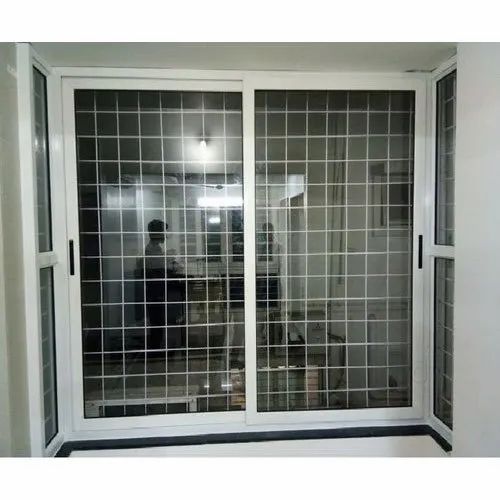 White Aluminum Manual Windows