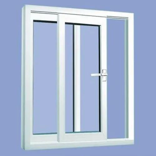 White Rectangular Aluminium Window