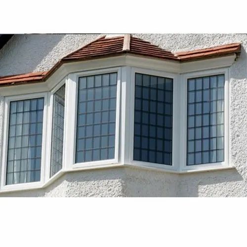 White(frame Color) Designer Aluminium Window