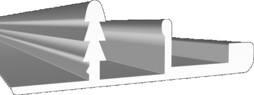 Aluminum Edge Profile With Handle
