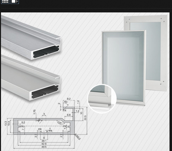 Aluminum Frame Handle Profile
