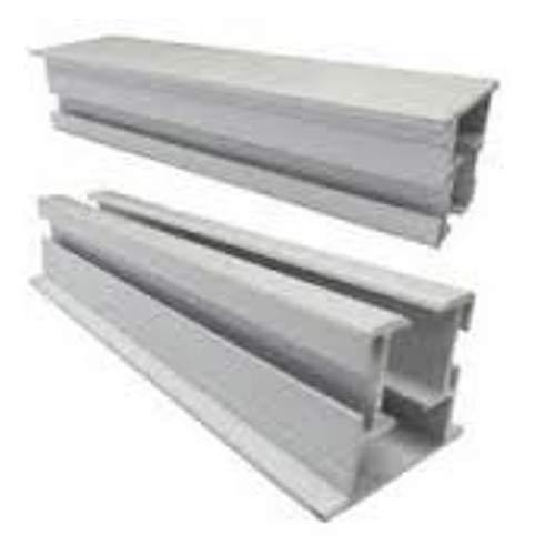 Aluminium Curtain Rail Profile