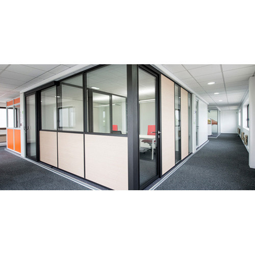Powder Coated Aluminum Office Partition