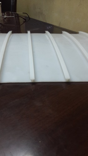 White PVC T Bar Section