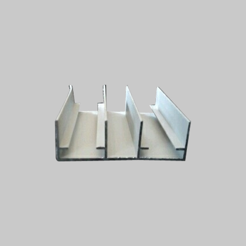 Angle Polished Aluminum Section
